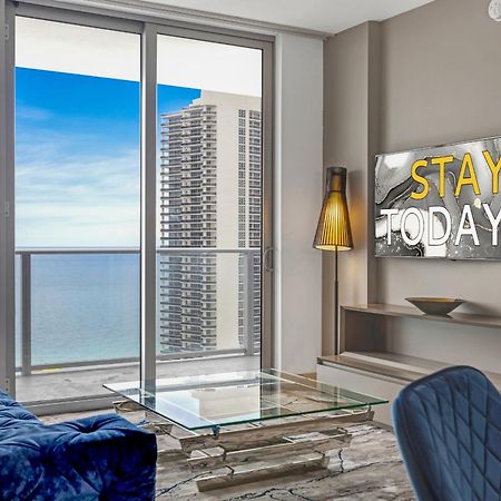 Hyde House - Luxury Waterfront 2Br 2Ba Apartment Suite With Direct Ocean View, Roof Top Pool, Resort Amenities Hollywood Dış mekan fotoğraf