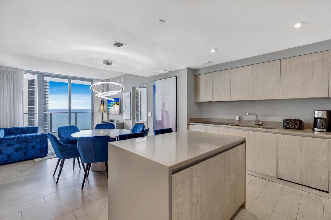 Hyde House - Luxury Waterfront 2Br 2Ba Apartment Suite With Direct Ocean View, Roof Top Pool, Resort Amenities Hollywood Dış mekan fotoğraf