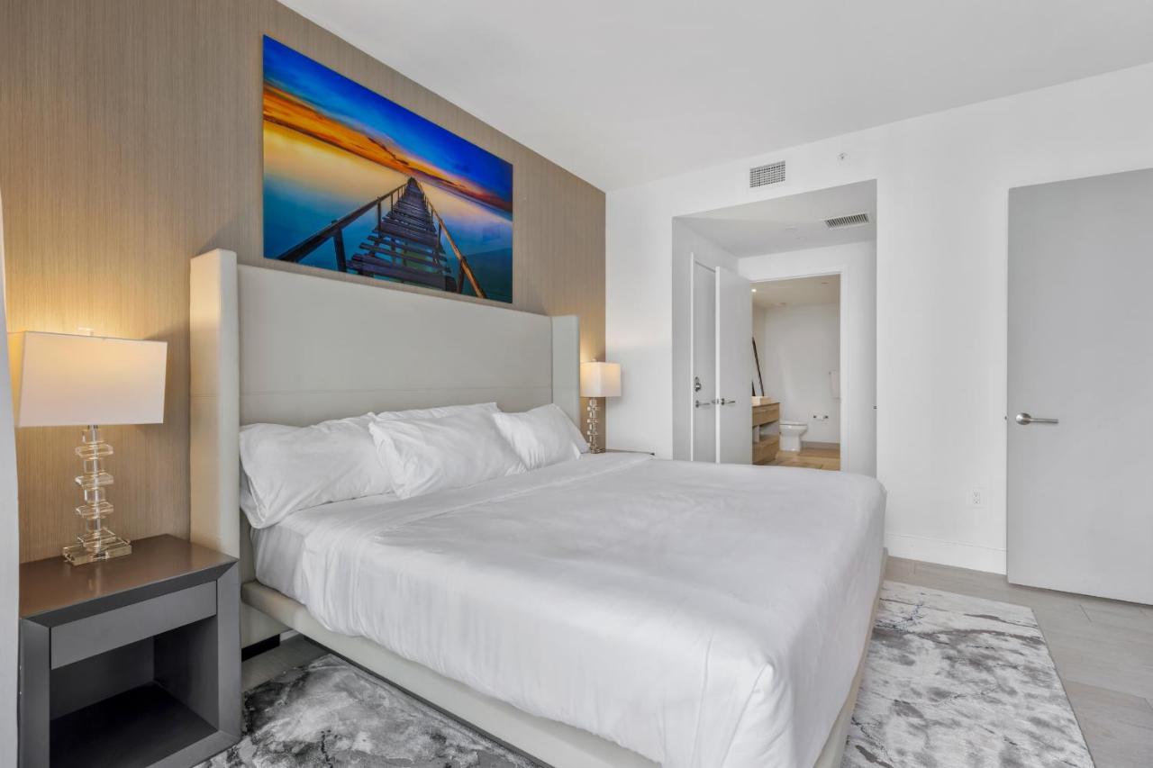 Hyde House - Luxury Waterfront 2Br 2Ba Apartment Suite With Direct Ocean View, Roof Top Pool, Resort Amenities Hollywood Dış mekan fotoğraf