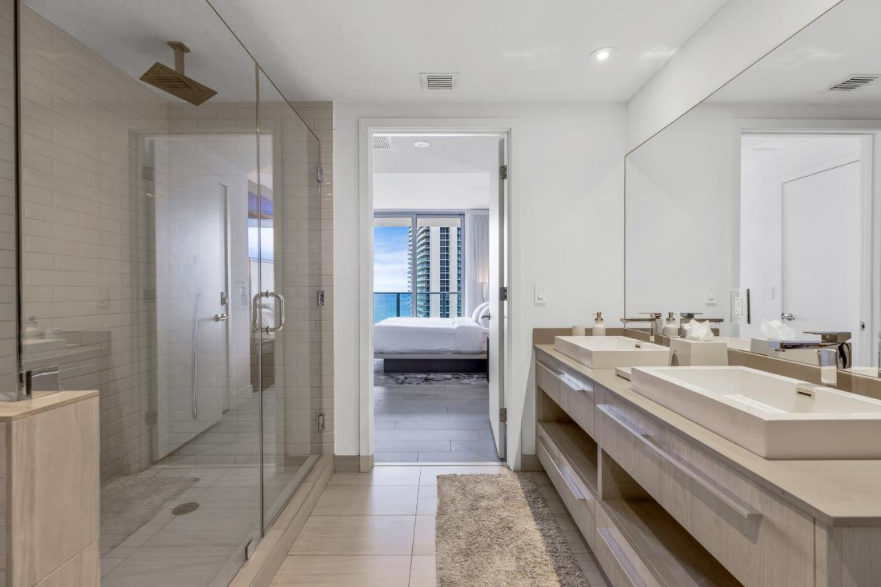 Hyde House - Luxury Waterfront 2Br 2Ba Apartment Suite With Direct Ocean View, Roof Top Pool, Resort Amenities Hollywood Dış mekan fotoğraf