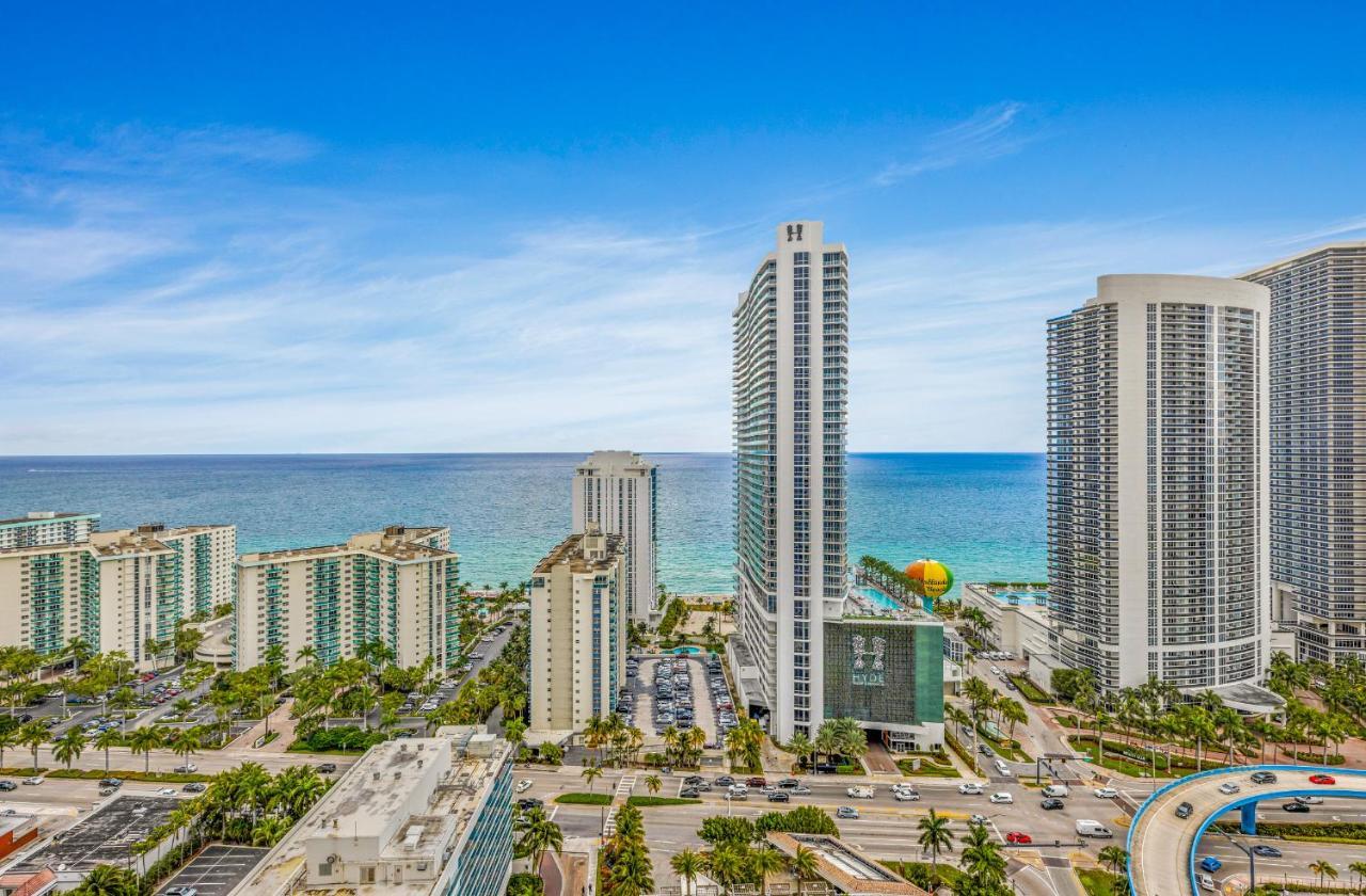Hyde House - Luxury Waterfront 2Br 2Ba Apartment Suite With Direct Ocean View, Roof Top Pool, Resort Amenities Hollywood Dış mekan fotoğraf