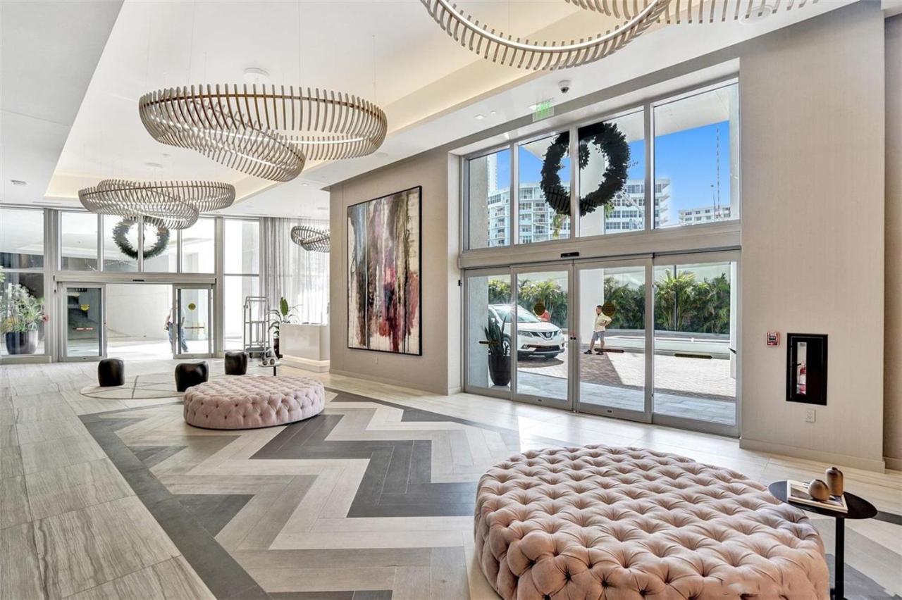 Hyde House - Luxury Waterfront 2Br 2Ba Apartment Suite With Direct Ocean View, Roof Top Pool, Resort Amenities Hollywood Dış mekan fotoğraf