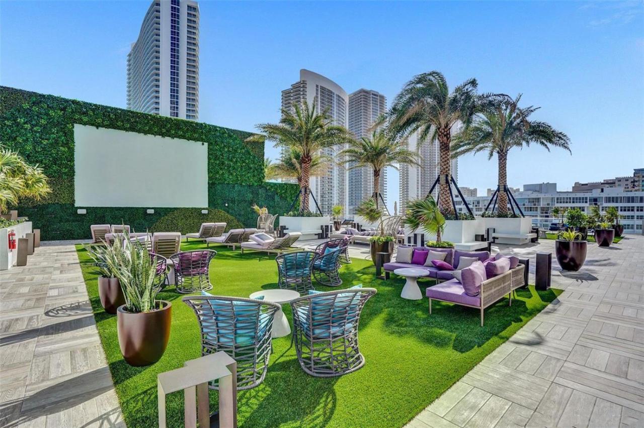 Hyde House - Luxury Waterfront 2Br 2Ba Apartment Suite With Direct Ocean View, Roof Top Pool, Resort Amenities Hollywood Dış mekan fotoğraf
