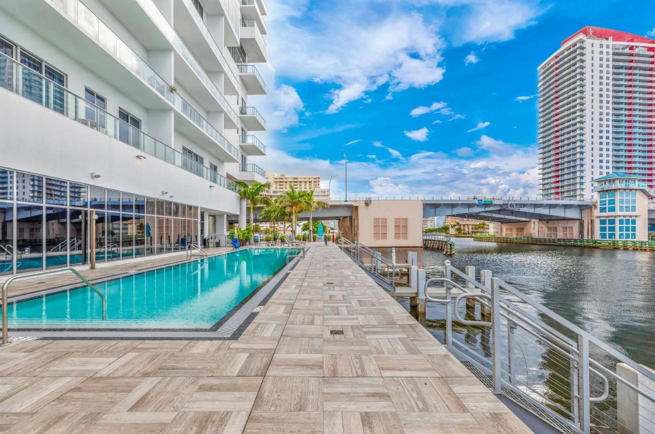 Hyde House - Luxury Waterfront 2Br 2Ba Apartment Suite With Direct Ocean View, Roof Top Pool, Resort Amenities Hollywood Dış mekan fotoğraf