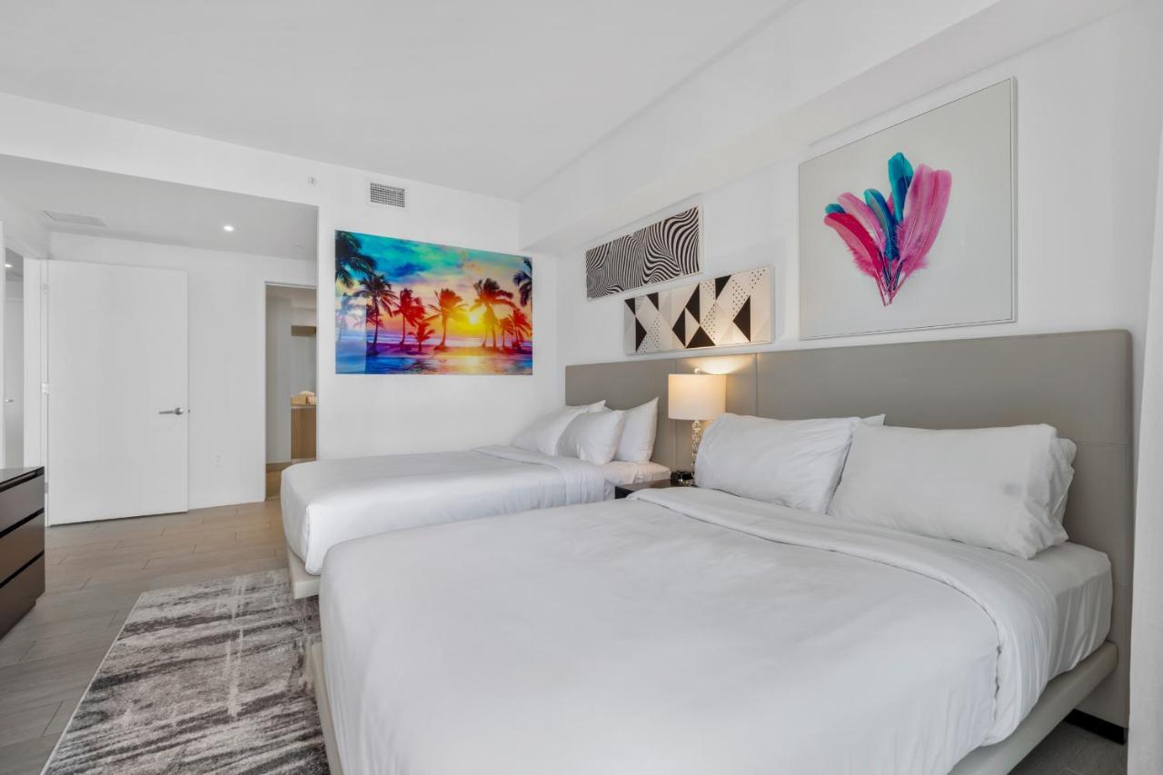 Hyde House - Luxury Waterfront 2Br 2Ba Apartment Suite With Direct Ocean View, Roof Top Pool, Resort Amenities Hollywood Dış mekan fotoğraf