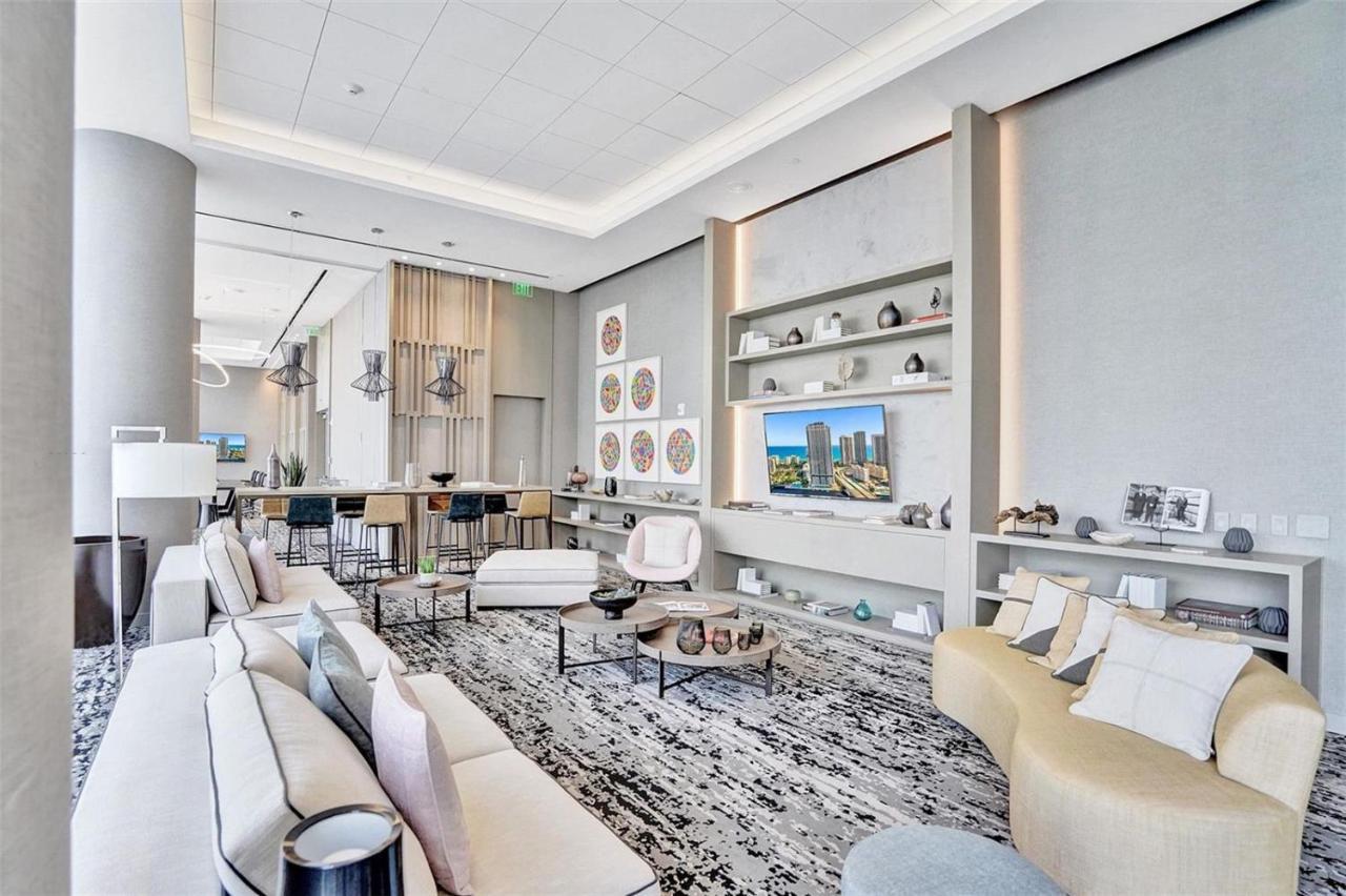 Hyde House - Luxury Waterfront 2Br 2Ba Apartment Suite With Direct Ocean View, Roof Top Pool, Resort Amenities Hollywood Dış mekan fotoğraf